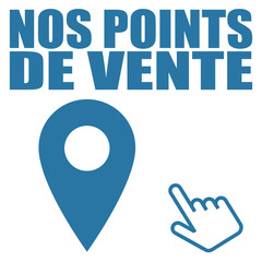 Logo nos points de vente.