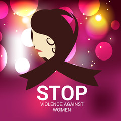 Stop Violence Against Women.
