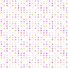 Abstract seamless pattern background with multicolored various rhombuses.