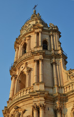 Fototapeta na wymiar Duomo di Modica, San Giorgio. Sicilia