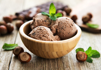 Chocolate ice cream