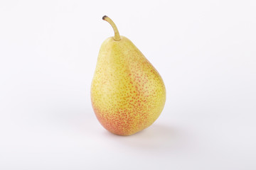 Tasty, ripe pear on the table