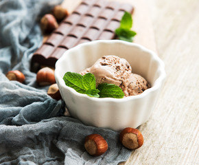 Chocolate ice cream