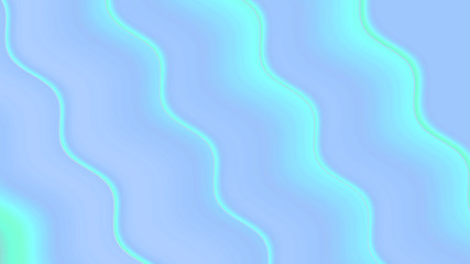 Background with a variety of multicolored waves in a paper style.