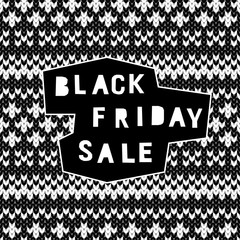 Black friday sale event theme. Abstract black friday pattern background for design shop advertising, market card, party invitation, poster, t shirt, modern web banner etc.