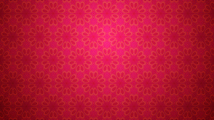 Background with a colorful, diverse cyclic pattern.