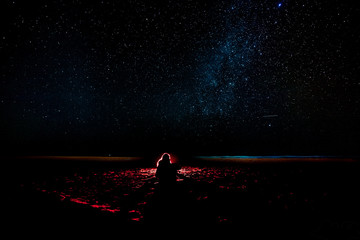 the night sky