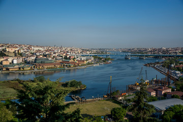 Fototapeta na wymiar panorama view of istanbul