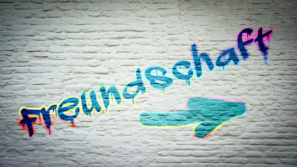 Schild 397 - Freundschaft