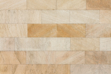 Decorative slate beige stone wall pattern