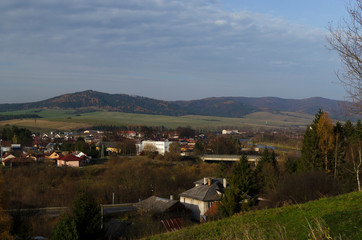 Fototapeta na wymiar panorama miasta