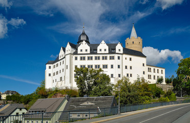 Fototapeta na wymiar Schloss Wildeck in Zschopau, Sachsen, Deutschland, Europa
