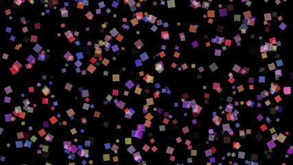 Background of squares. Different shades. With color and light transitions.