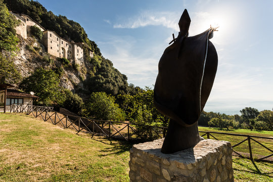 Greccio, Rieti, Lazio, Italia