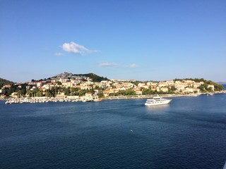 Fototapeta na wymiar view of the city of croatia