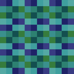 Seamless pattern background from a variety of multicolored squares.