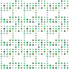 Abstract seamless pattern background with multicolored various rhombuses.