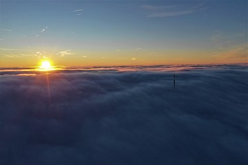 Sonnenaufgang in der Rh&ouml;n