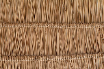 Blady grass made natural roof abstract background