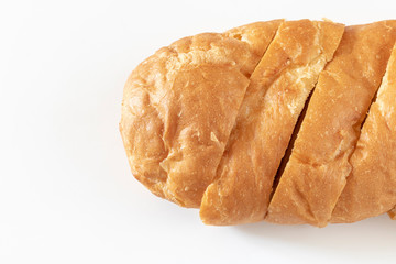 スライスしたフランスパン