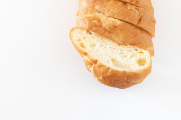 スライスしたフランスパン