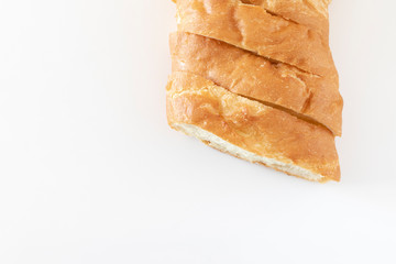 スライスしたフランスパン