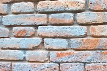 Orange Brick Wall