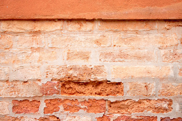 Orange Brick Wall
