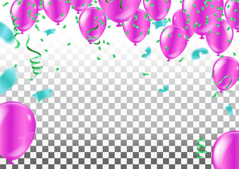Christmas. Xmas holiday lettering design. Vector party balloons illustration