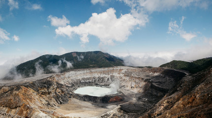 Fototapeta na wymiar Costa Rica 2016 - Volcano Poas