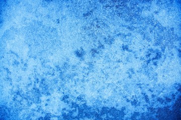 Blue Ice Texture Background with Crystal Surface