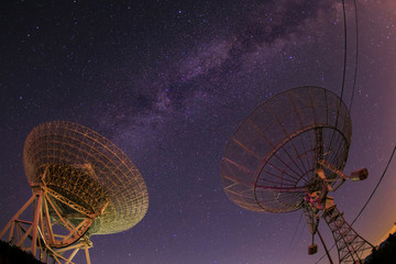 Radio telescopes and the Milky Way