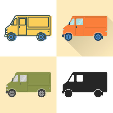 Step Van Vector Step Van