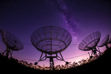 Radio telescopes and the Milky Way