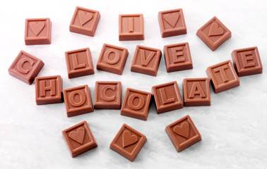 I LOVE CHOCOLATE CHOCOLATES