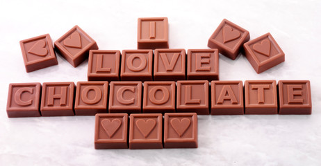 I LOVE CHOCOLATE CHOCOLATES