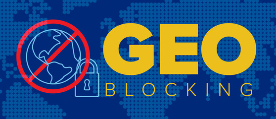 European Geoblocking concept flyer
