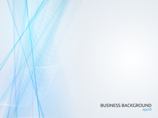 Business abstract blue background. Vector illustration.