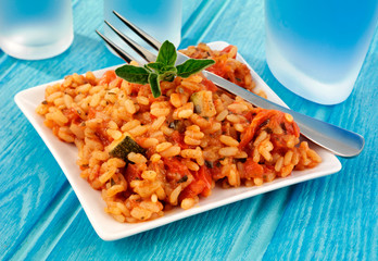 TOMATO RISOTTO