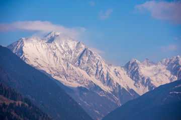 winter mountains