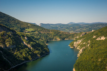 Vrbas river in Bosnia and Hercegovina
