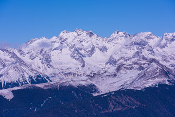 winter mountains