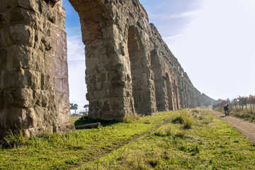 Aqueduct park on Appia street
