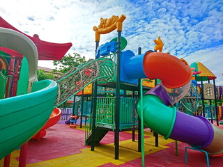 Play ground have a good day kids fun outdoor