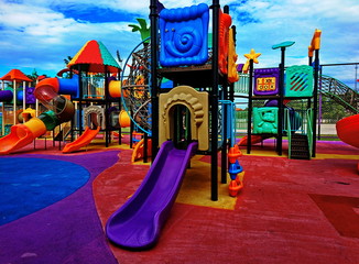 Play ground have a good day kids fun outdoor