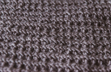 brown hand knitted texture