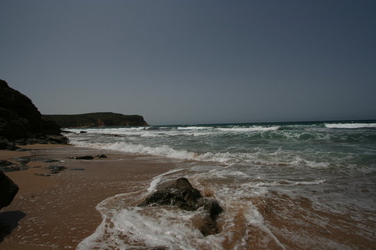 Plage desserte