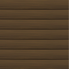Horizontal wood texture. Vector illustration