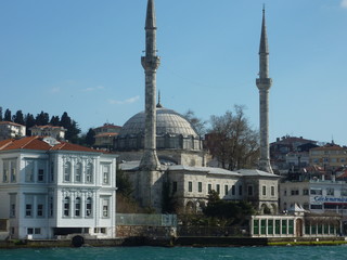 Fototapeta na wymiar Bosphorus river in Istanbul. Turkey