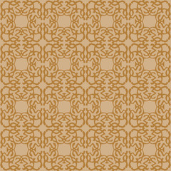 Beige royal pattern. The Seamless vector background